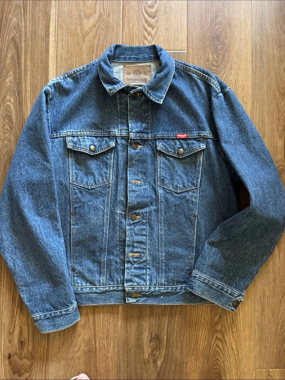 Wrangler Blue Denim Trucker Jacket - Picture 1 of 4